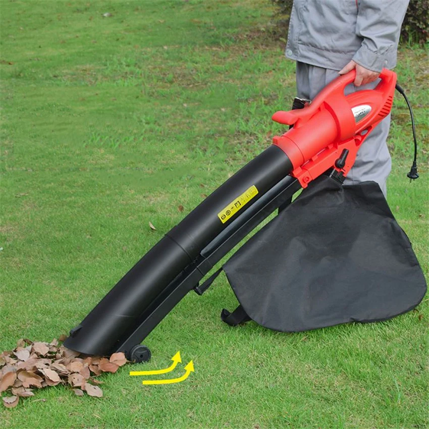 

TMS3200 Electric Leaf Suction Machine Outdoor Garden Leaf Blower & Vacuum-Powerful 3200W 220V-240V 35L 16500rpm With 10m Cable