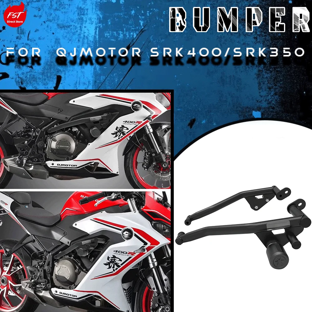 

Fit for QJMOTOR SRK 400 Anti-fall Bar Crash Guard Sai 350 Bumper Racing Bar Motorcycle Modified Parts