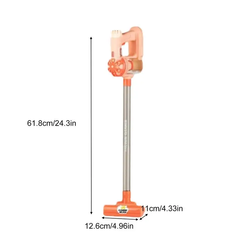 مجموعة مكنسة كهربائية للأطفال ، لعبة تنظيف منزلية ، محاكاة للأطفال الصغار ، لعبة تنظيف المنزل ، 3