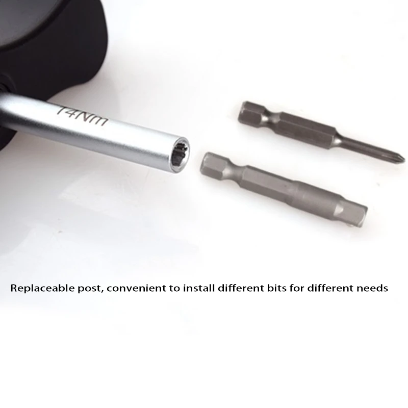 Công cụ mô-men xoắn cài sẵn đầu nối 6,3mm Cờ lê mô-men xoắn cố định động cho công nghiệp
