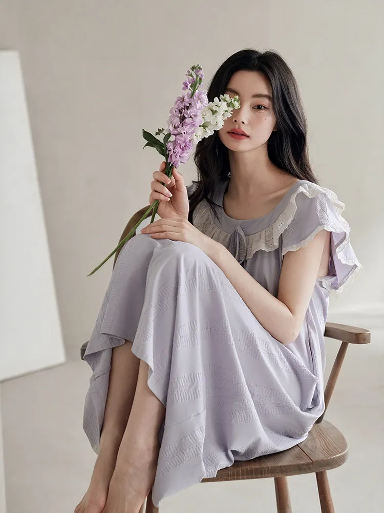 xuan-zhi-ting-camison-de-algodon-para-mujer-estilo-veraniego-largo-dulce-comodo-y-transpirable