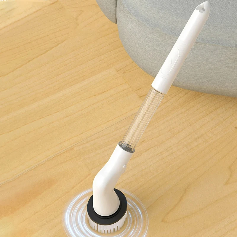 5 in 1 Electric Cleaning Brush Multifunctional Household Wireless Rotatable Cleaning Brush For Bathroom Kitchen Windows Toilet