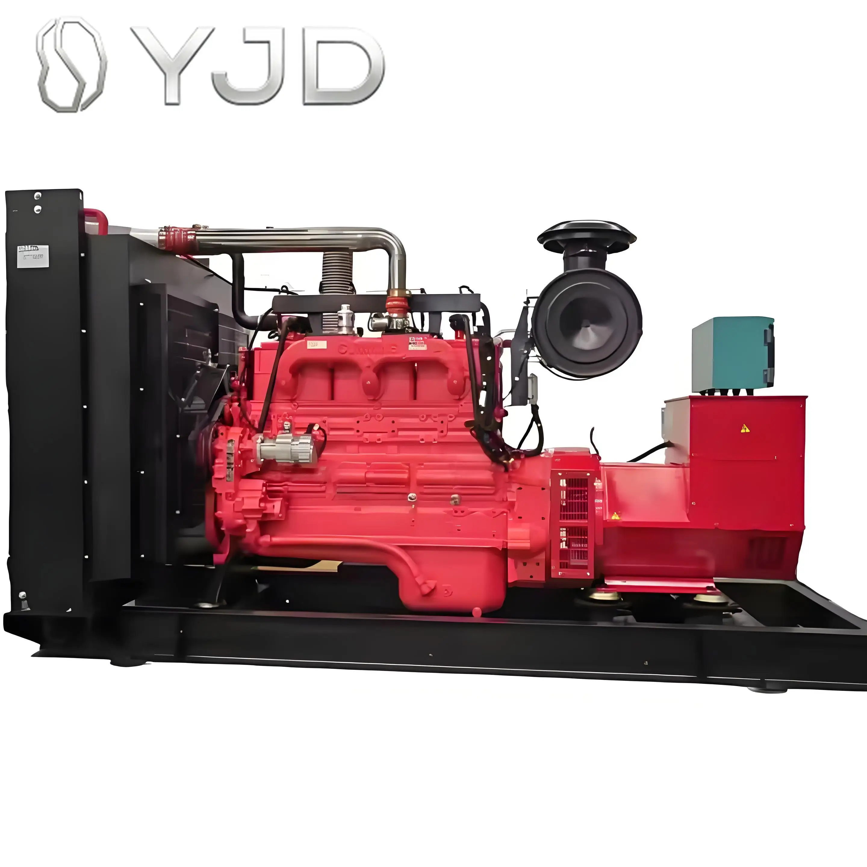 250kw Single-Phase Natural Gas Generator Remote Start Water Cooling Open Type Rated Voltage 220V/240V/400V for Biogas Production