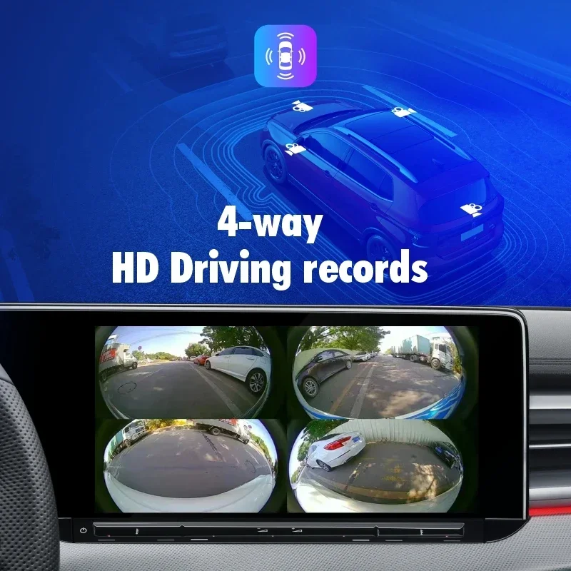 2026 OEM 360 Degree AHD 1080P 720P 360 View Car Camera Parking System Accessories 360 Degree Camera For Car Vehicle