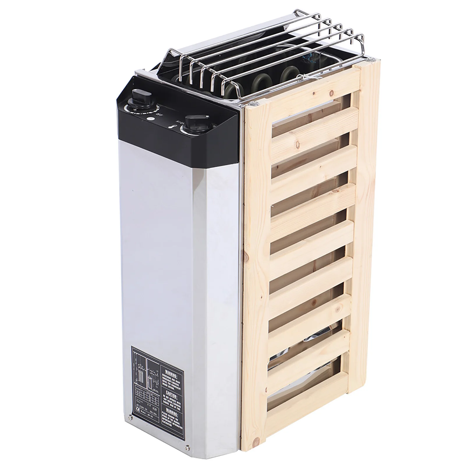 220V 3KW Stainless Steel Sauna Stove Internal Control Type Sauna Stove Heater Heating Tool for Sauna Room