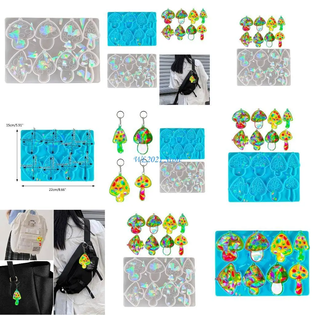 قوالب السيليكون المجسم G5GC G5GC لتصنيع مجوهرات قلادة قلادة DIY