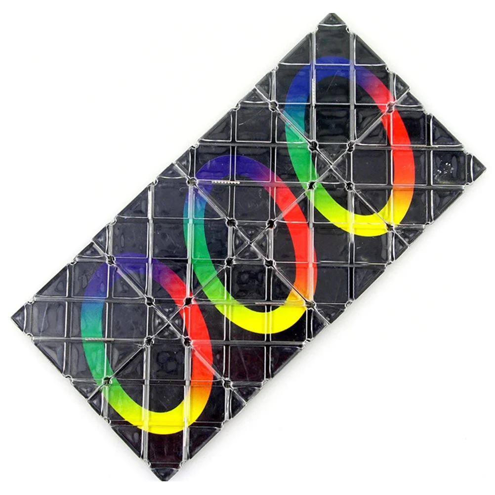 Giocattolo classico pieghevole per bambini Puzzle a 8 pannelli Twist Puzzle magico professionale Giocattolo da competizione antistress Regalo di festa