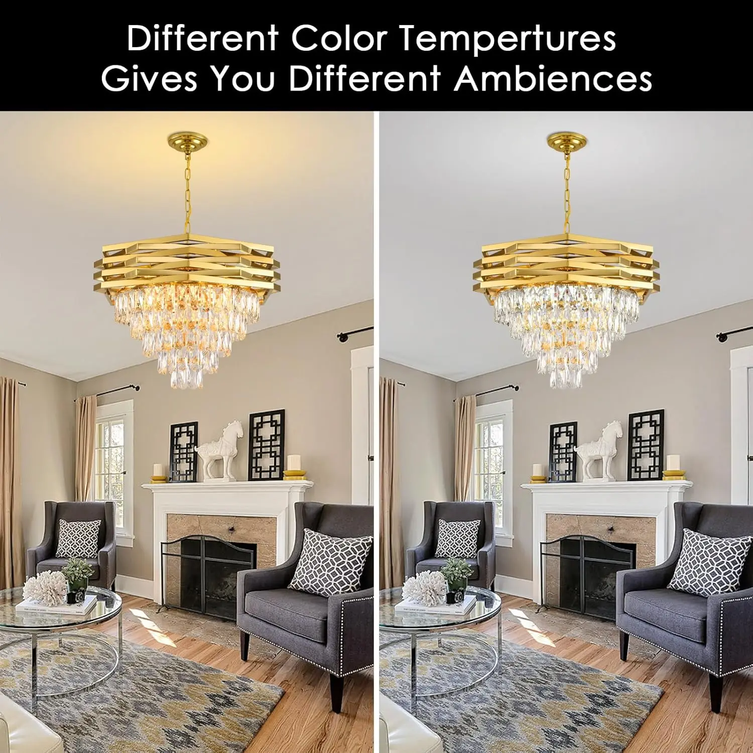 أسود كريستال الثريا 5-Tier غرفة الطعام الثريا تركيبات إضاءة قطرة المطر الحديثة مُثبتة في السقف تركيب المصابيح للعيش R