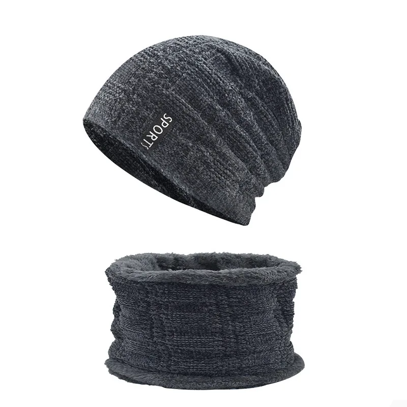 Зимняя теплая шапка-шапка