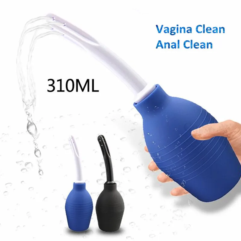 

Enema Cleaning Bulb Design Container Vagina Anal Cleaner Plug Douche Rectal Shower Lavement Anales Sex Toys For Women And Men