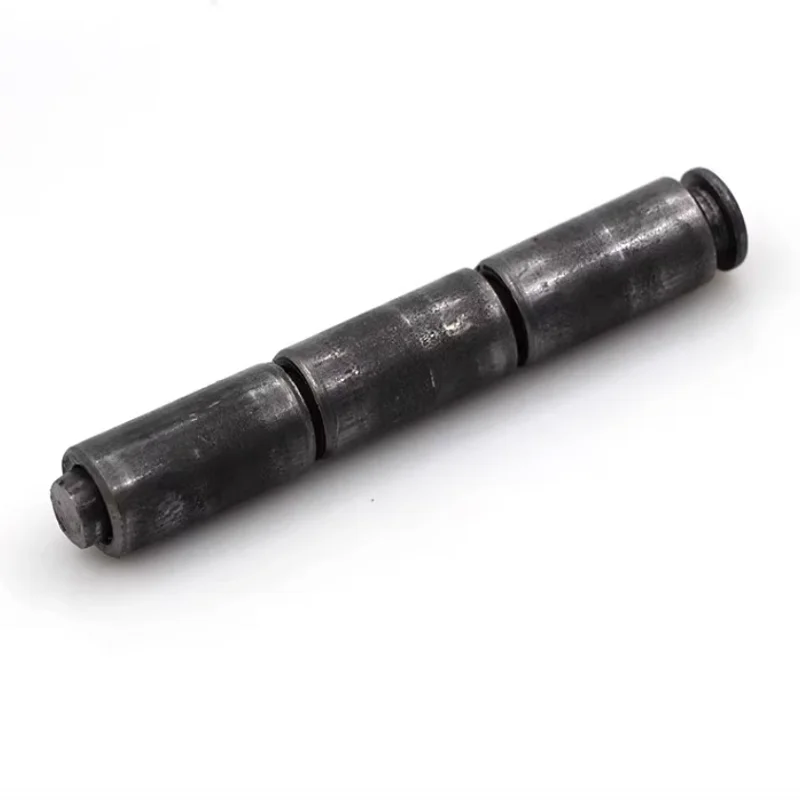 2pcs Door window detachable iron Foldable hinge three section welding mechanical sheet metal cylindrical shaft Hinge