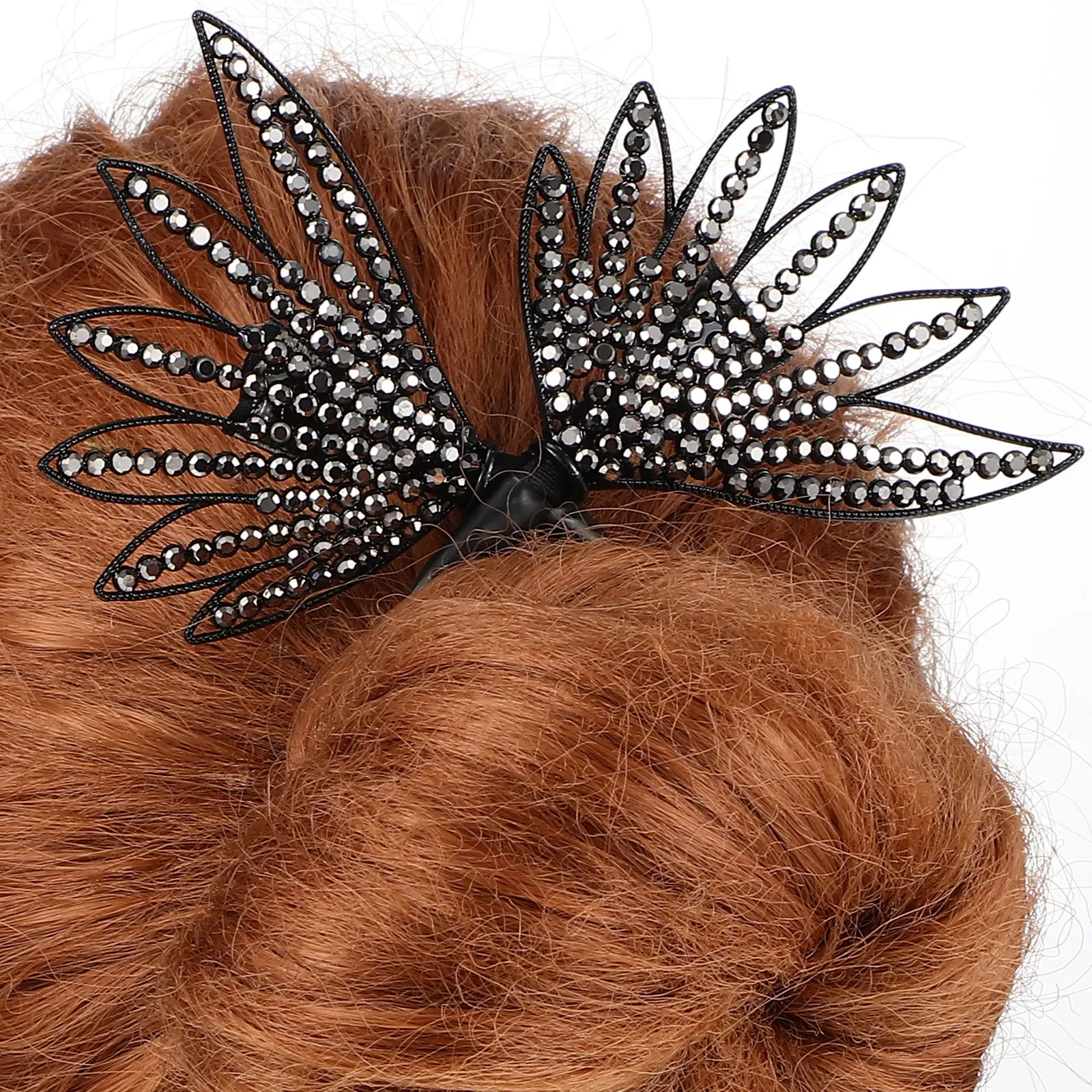 

Декоративная заколка-твистер для создания пучка для ежедневного использования и занятий спортом, удобная, легкая, стильный аксессуар для создания прически