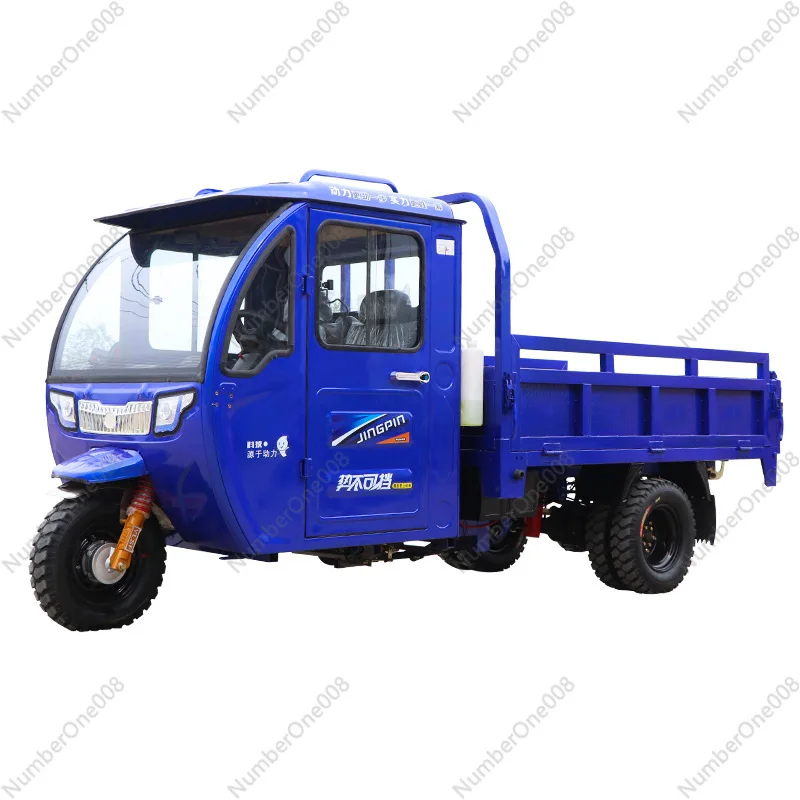 

Трехколесный велосипед сельскохозяйственный трехколесный велосипед с водяным охлаждением и воздушным охлаждением, полузакрытый топливный трехколесный велосипед