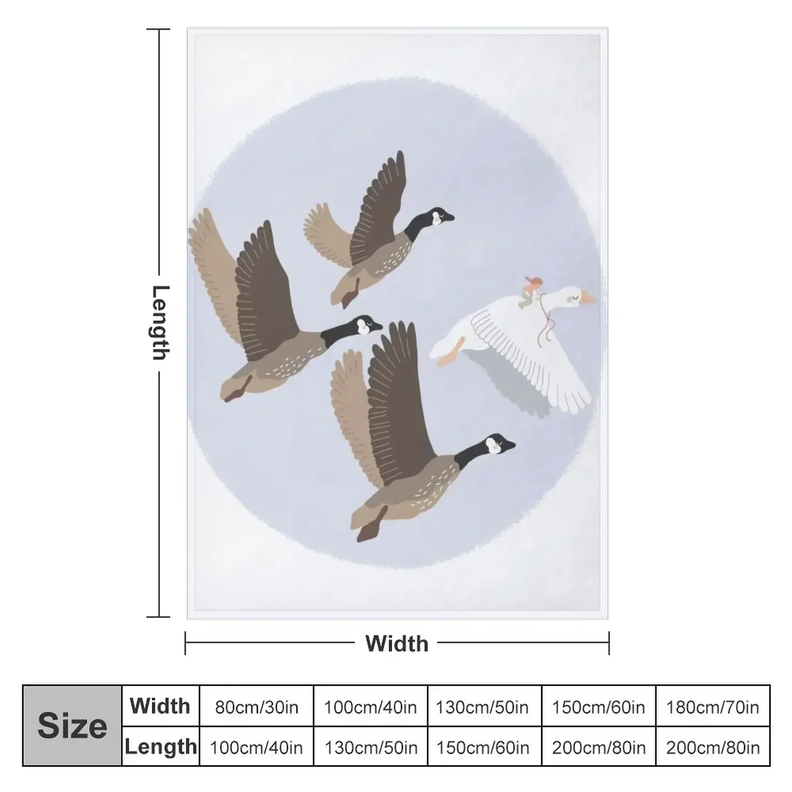 The Wonderful Journey of Nils Holgersson Throw Blanket Retros for winter Soft Plaid for babies Luxury Soft Plush Plaid Blankets