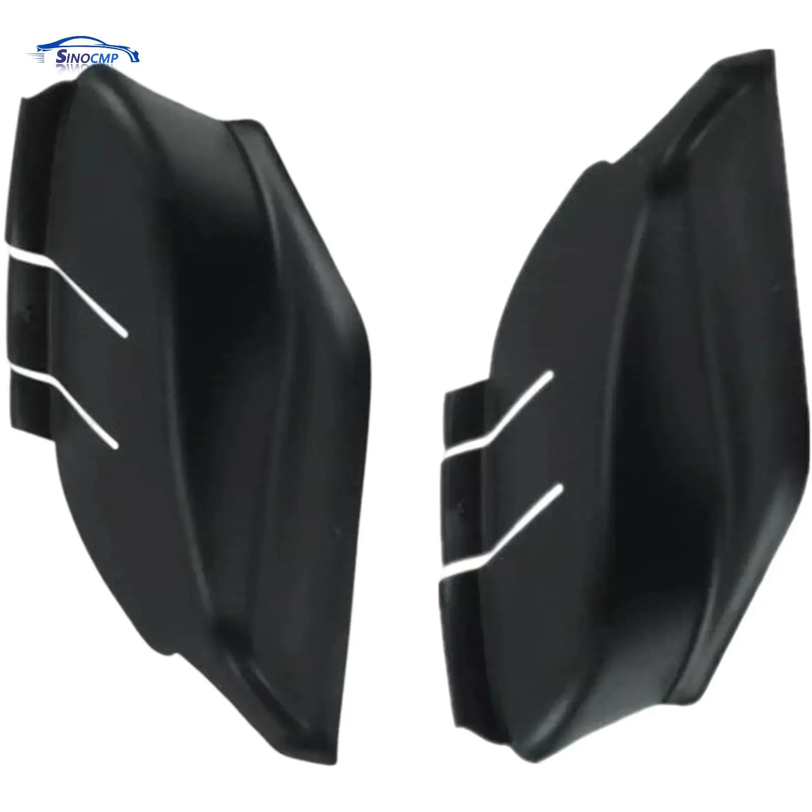 

1 пара боковых панелей капота, левый и правый комплект запасных частей для кошек, подходит для Jeep Compass 2019-2023 7AA46RXFAA 7AA47RXFAA