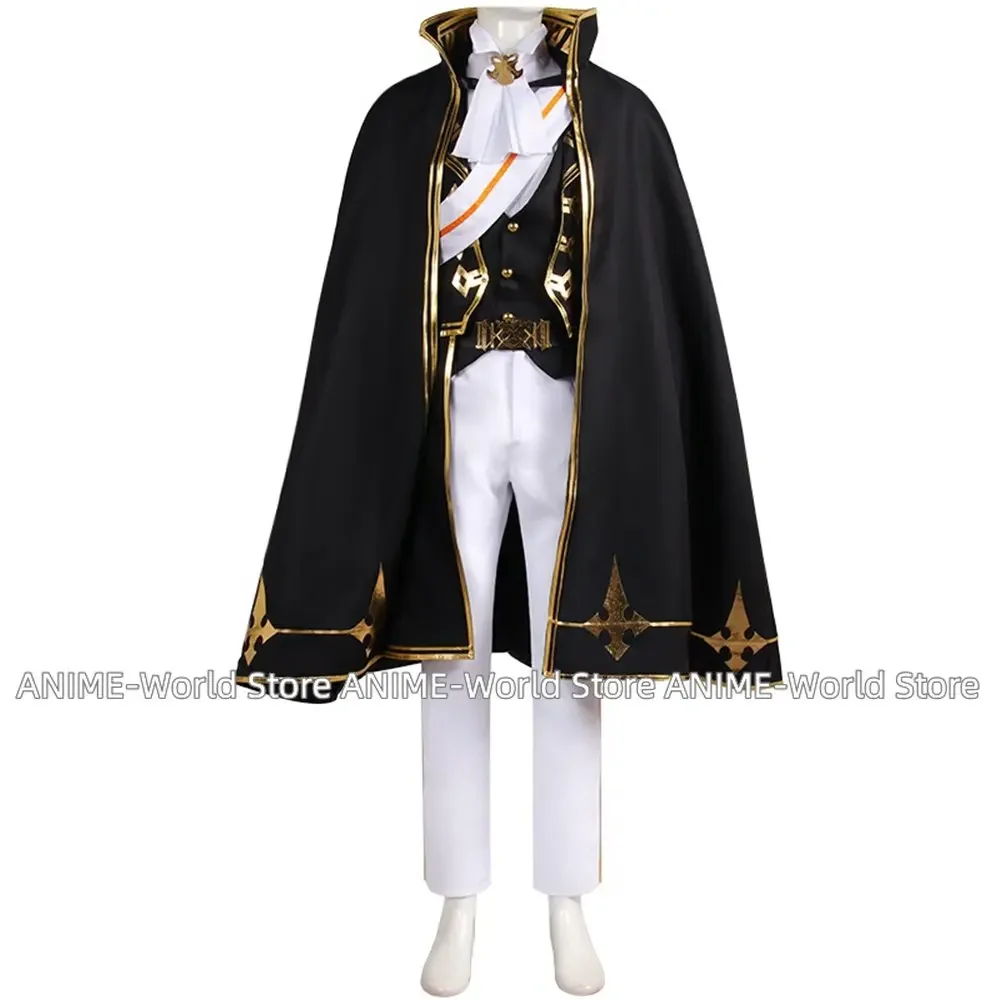 Unisex Anime Cos Barok Van Zieks Cosplay Costumes Outfit Halloween Christmas Uniform Custom Size