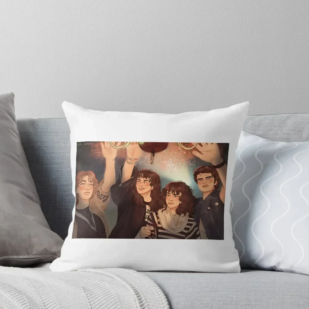 

the upside down crew Throw Pillow Christmas Pillows Sofa Cushions pillow