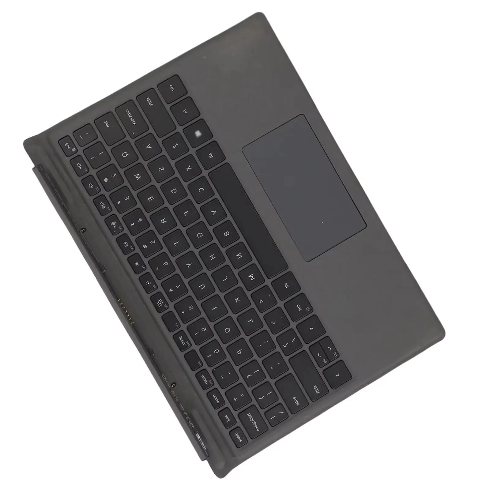 Detachable Laptop Keyboard for Latitude 7320 7310, Replacement Travel Backlit Keyboard with Touchpad, Seamless Connection