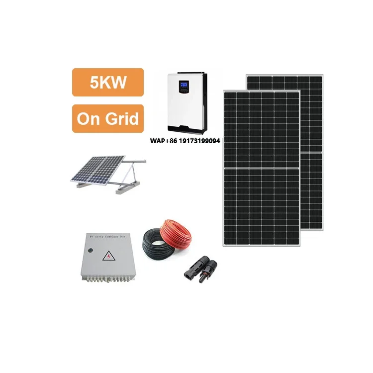 4KW 7 KW 8KW 10KW 15KW Solar Panel Power on Grid 5KW Solar Complete Solar System for Home on Grid