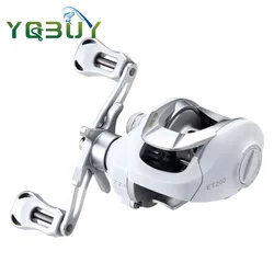 Fishing Reel Lightweight Baitcasting Reel 6kg Carbon Fiber Drag with High Speed 7.2:1 Gear Ratio Baitcaster Reels