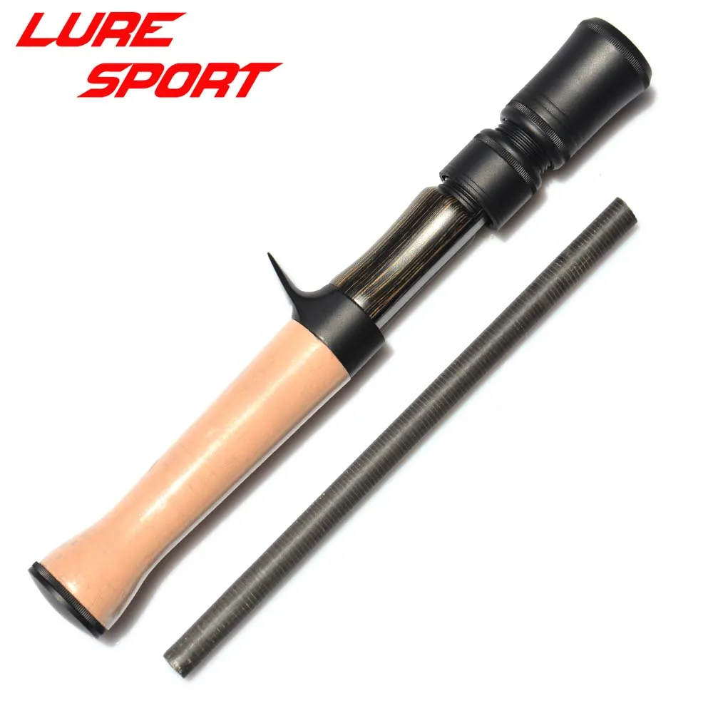 プロトンアルミキャストリールシート、ロックフェルール付き、10cmコルクグリップ、19cmブランクロッドビルディングコンポーネント修理diyアクセサリー