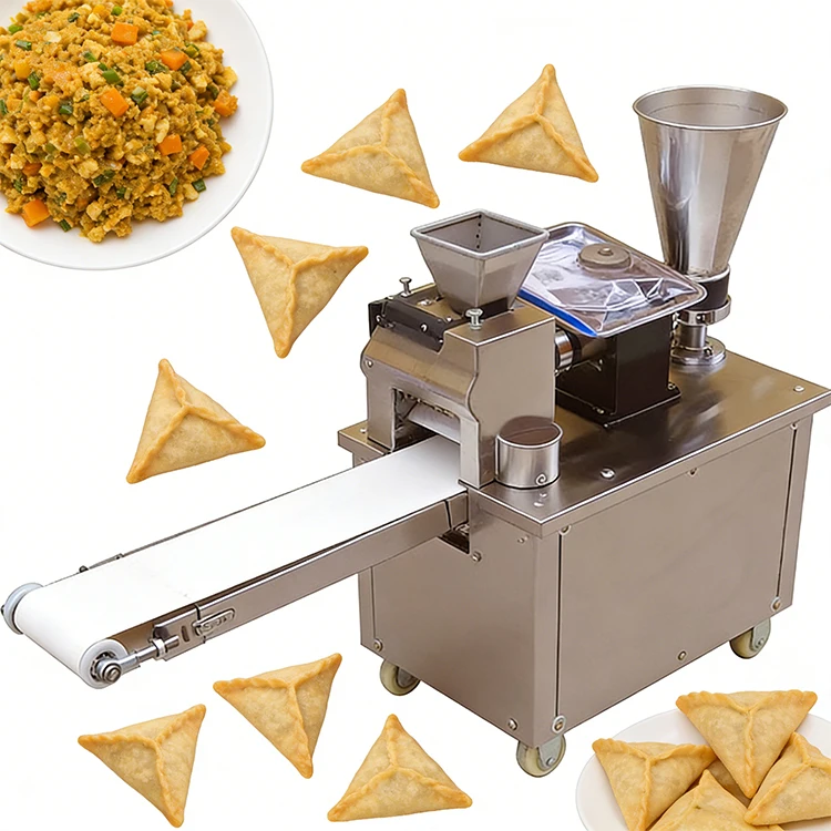 Automatic Digital Dumpling Samosa & Empanada Machine 60pcs/Min Touch Screen CE Certified for Modern European Smart Kitchens