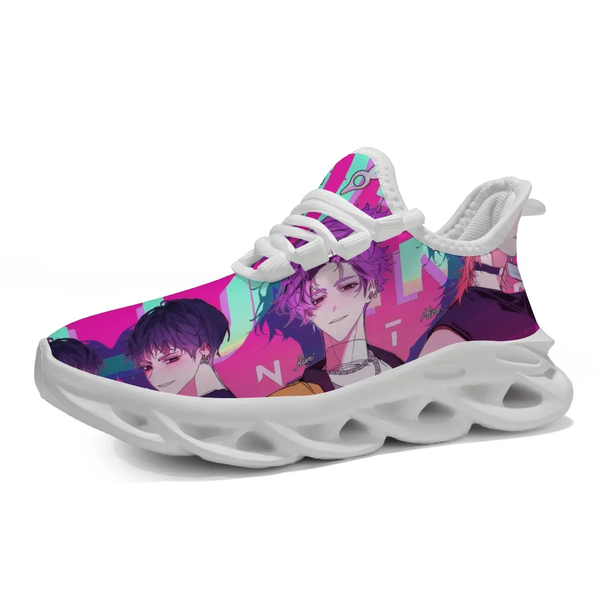 

Parent-Child Matching Sneakers Colorful Anime Pattern Casual Lightweight Sneakers Casual Shoes Lightweight Flat Walking Shoes