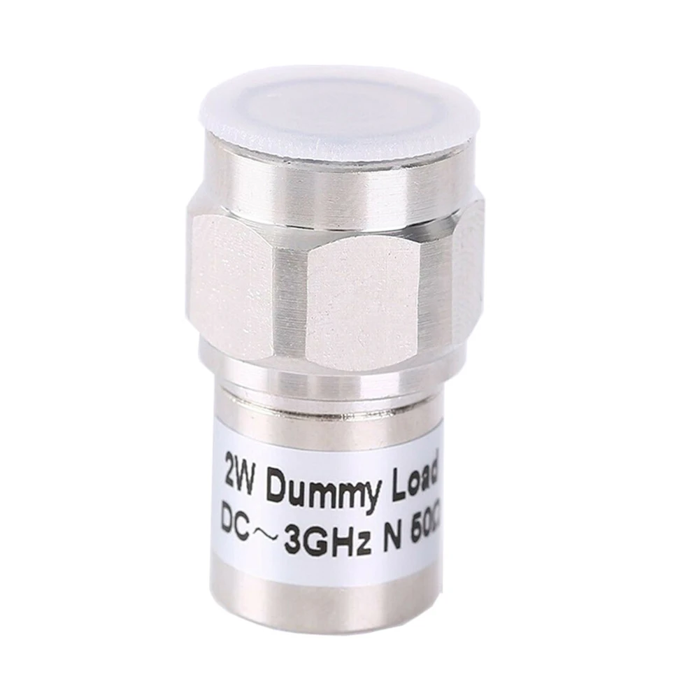 1PC N Type DC-3G/6G 50 Ohm 2W Connecoter RF Coaxial Matched Load Terminal Adapter Power Tools Replacement Accessories