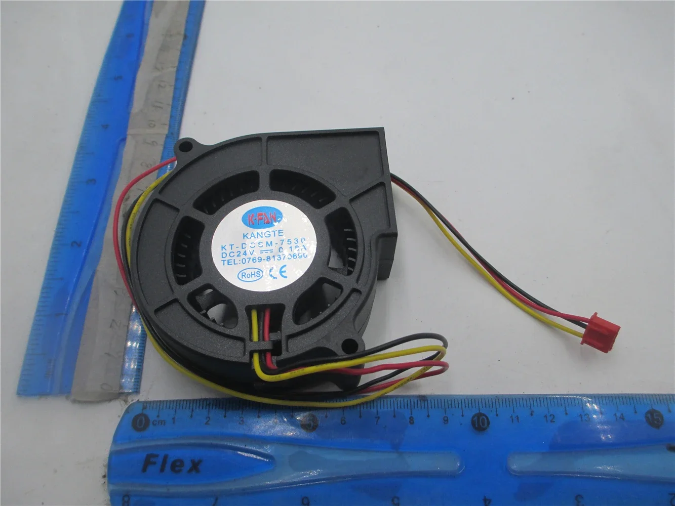 COOLING FAN FOR  K-FAN KT-DCSM-5020 24V 0.05A 5020 5CM 50X50X20MM 2PIN  KANGTE KT-DCSM-7530 24V 0.18A 7.5CM 75X75X30 3PIN