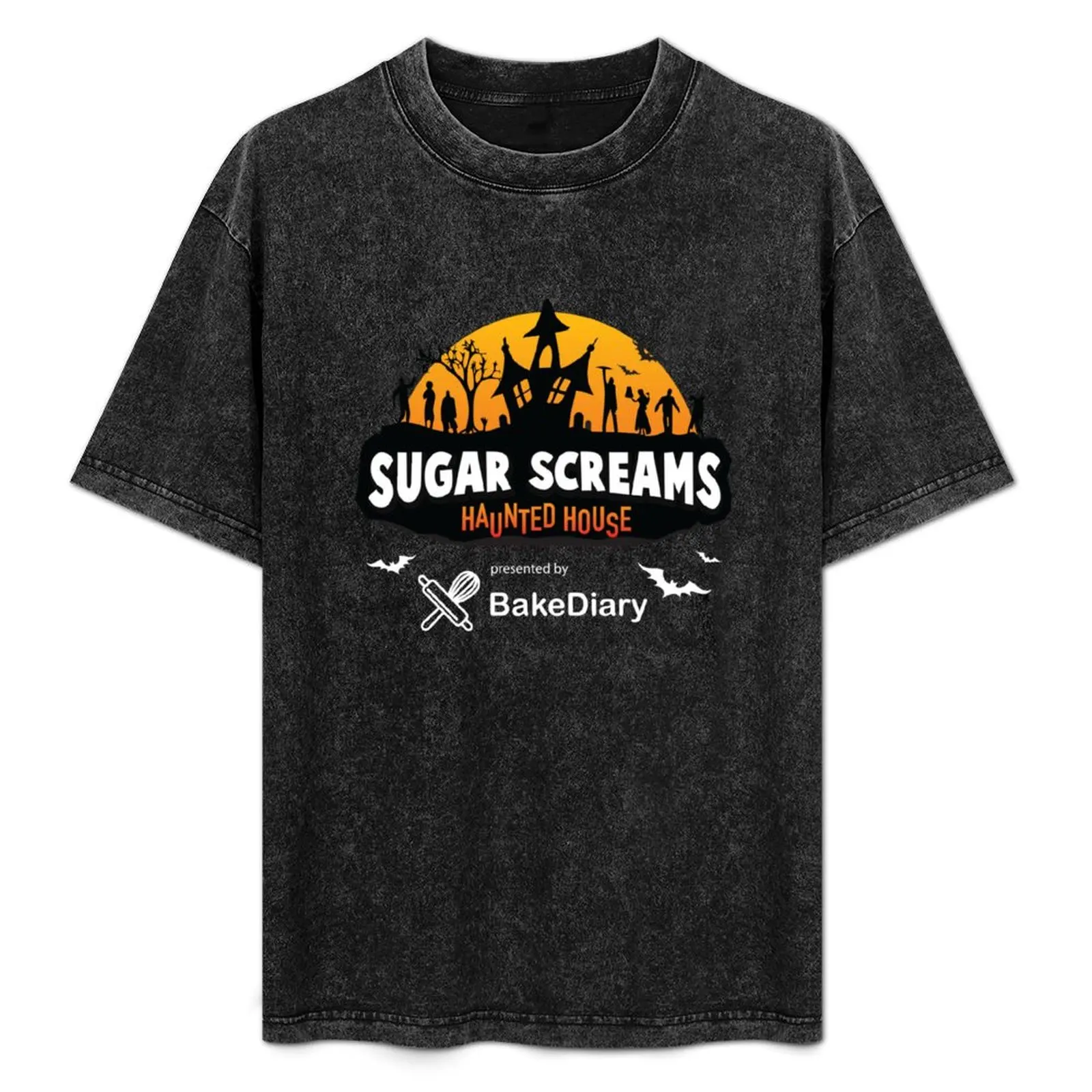 

Sugar Screams Logo T-Shirt plus size tops man t shirt street wear mens t shirt