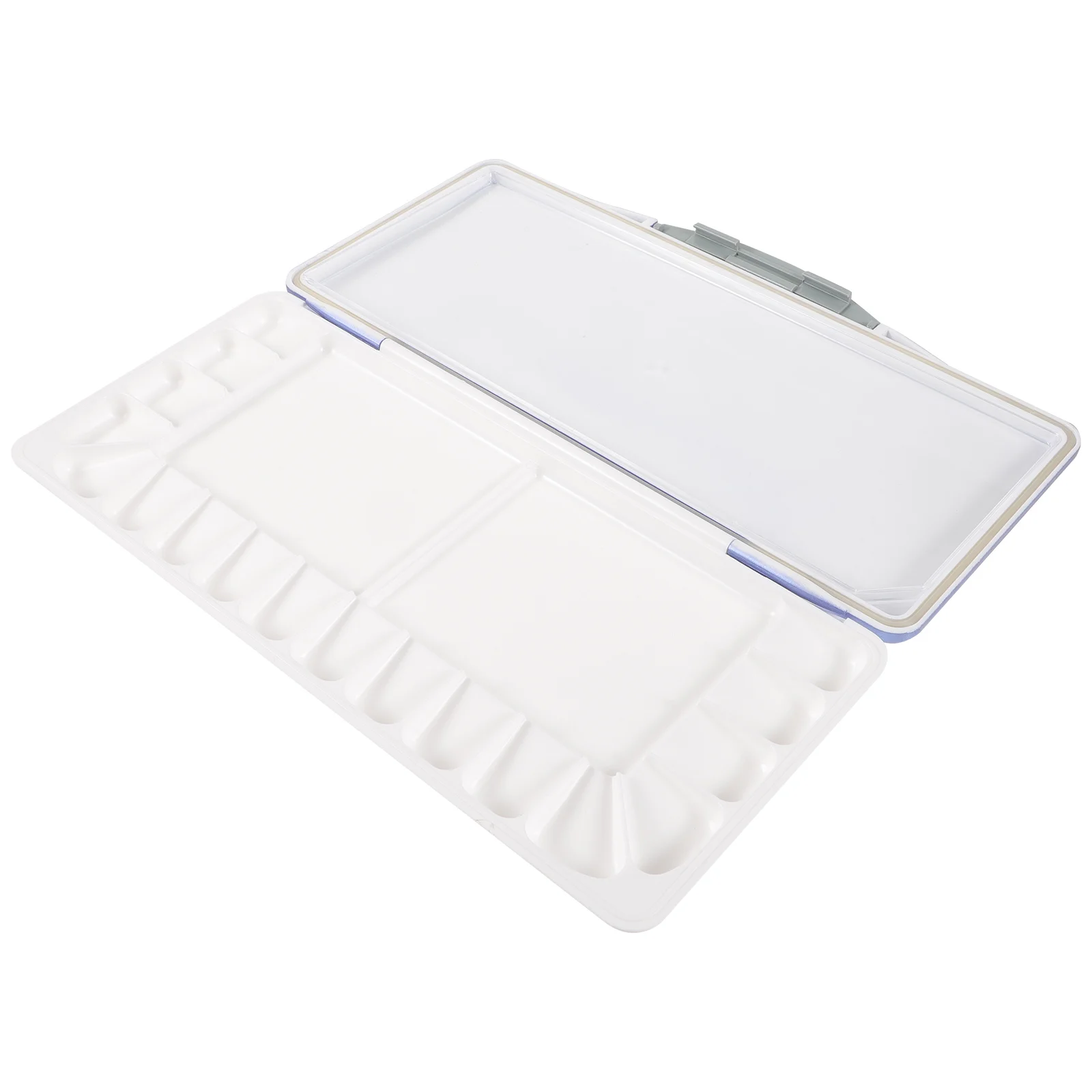 

Moisturizing Pigment Box Empty Watercolor Tray Mixed Plate DIY Case Plastic Plates Art Painting Boxes Trays Paint Mixing