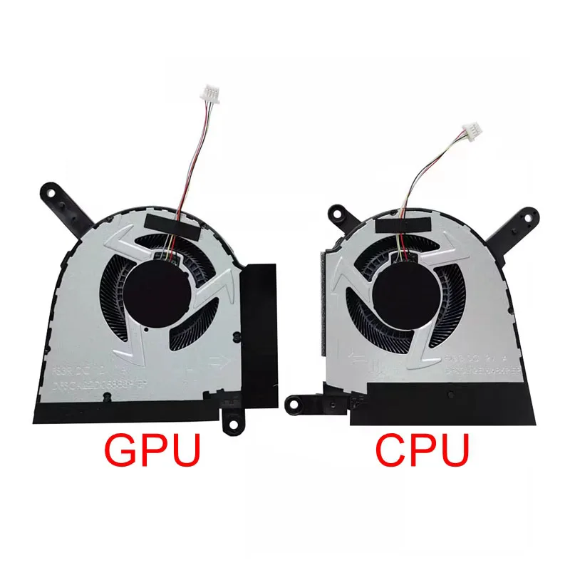 New CPU GPU Cooling Fan For ASUS TUF Gaming 5 Pro A16 FA607 F16 FX607 FA607P FX607J FX607JU RTX40 Cooler 2024 DC12V 1A