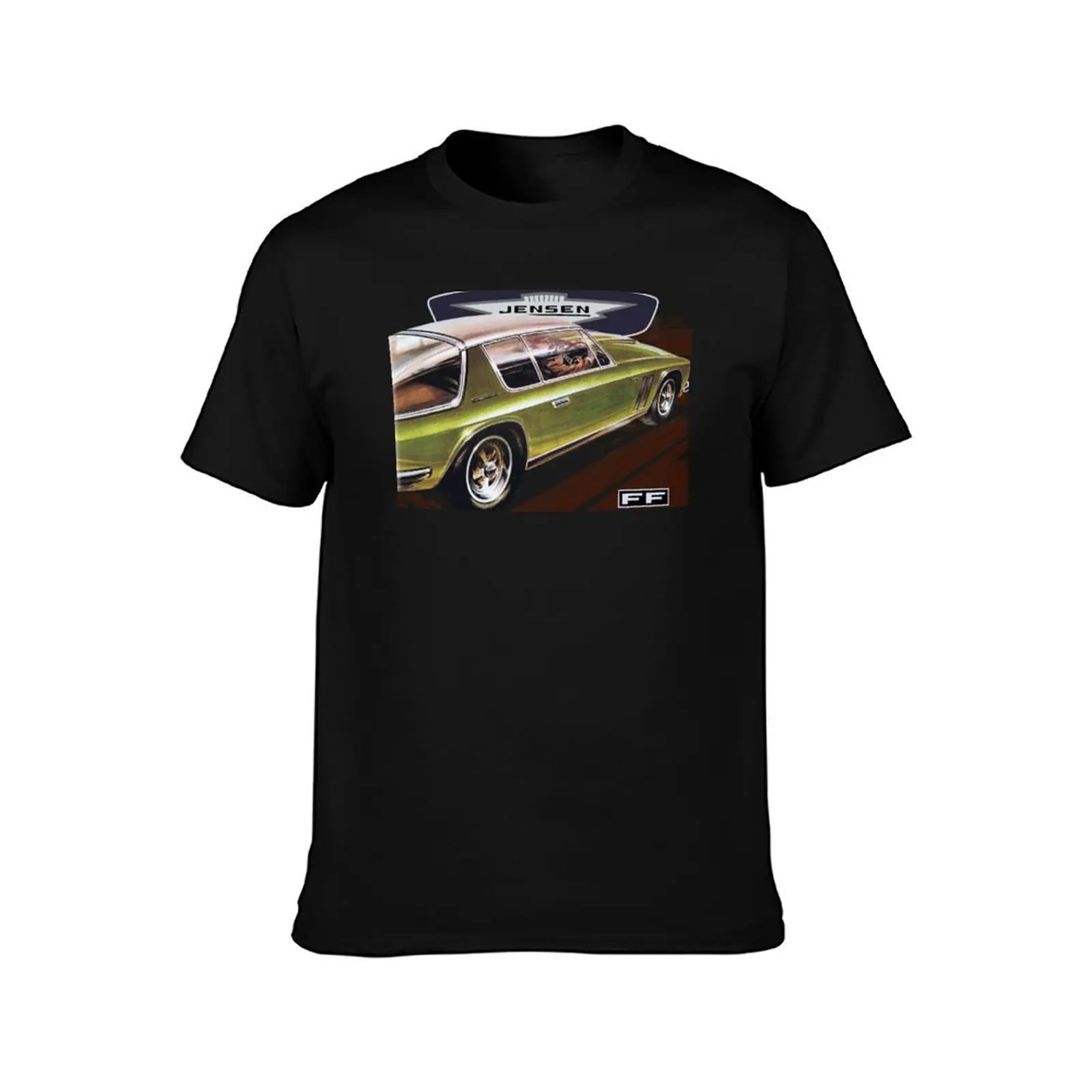 JENSEN INTERCEPTOR FF T-Shirt Casual Loose Fit Short Sleeve T-Shirt