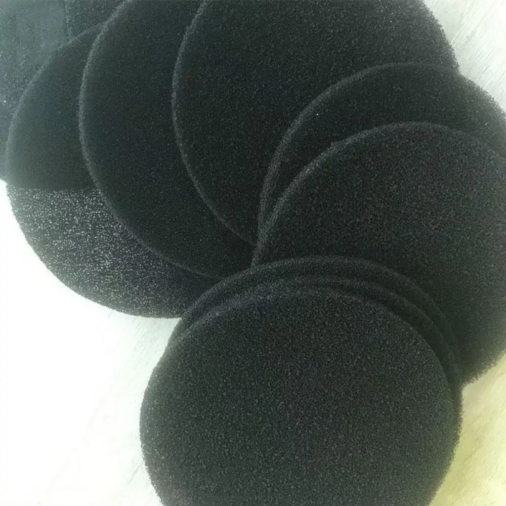 Efficient Polyurethane Filter Sheet Black Fire Resistant Sponge Material For Aquatic Tank Filtration Computer Fan Intake