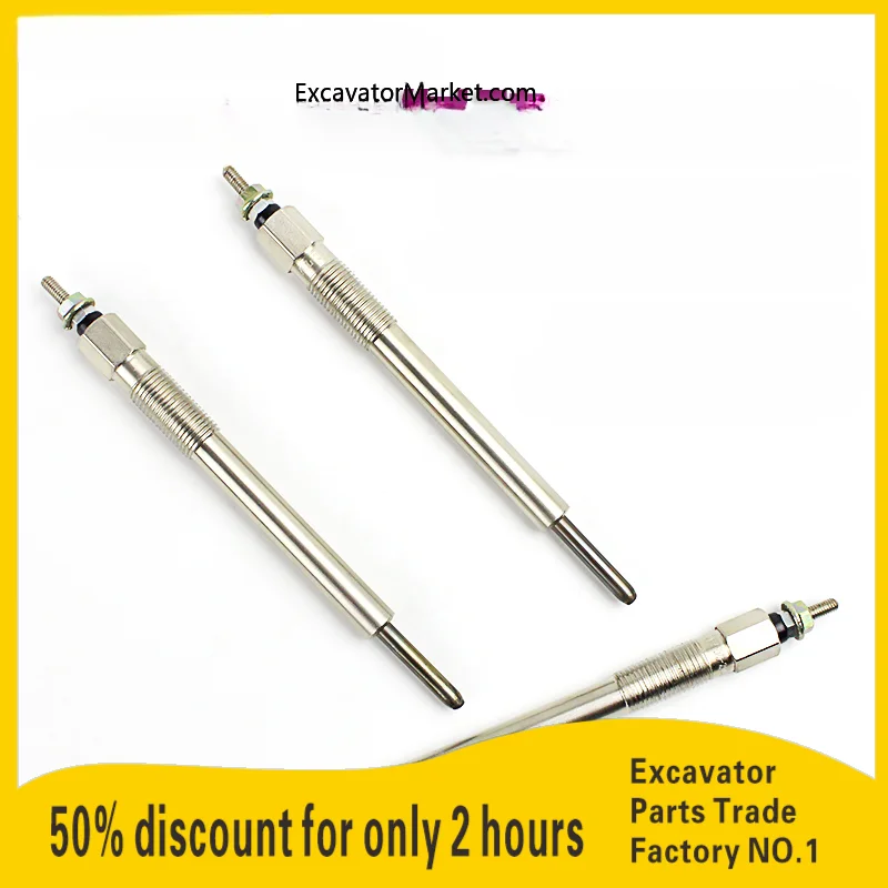 

for Kobelco SK excavator preheating plug SK200/210/250/260-8/Super 8 Hino j05/j08e excavator accessories excavator Accessories