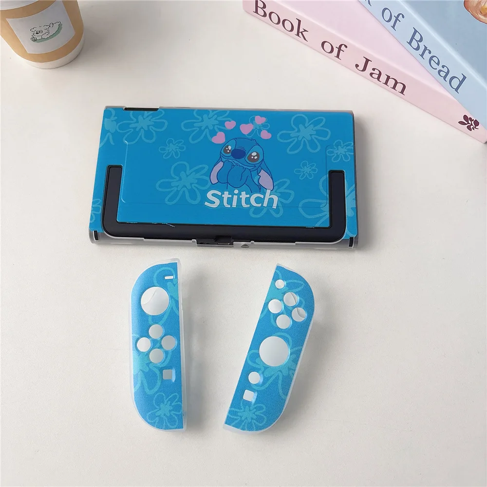 Custodia protettiva per Switch 2 (2025), protezione morbida in TPU Cute Stitch, antigraffio, assorbimento degli urti per Nintendo Switch 2