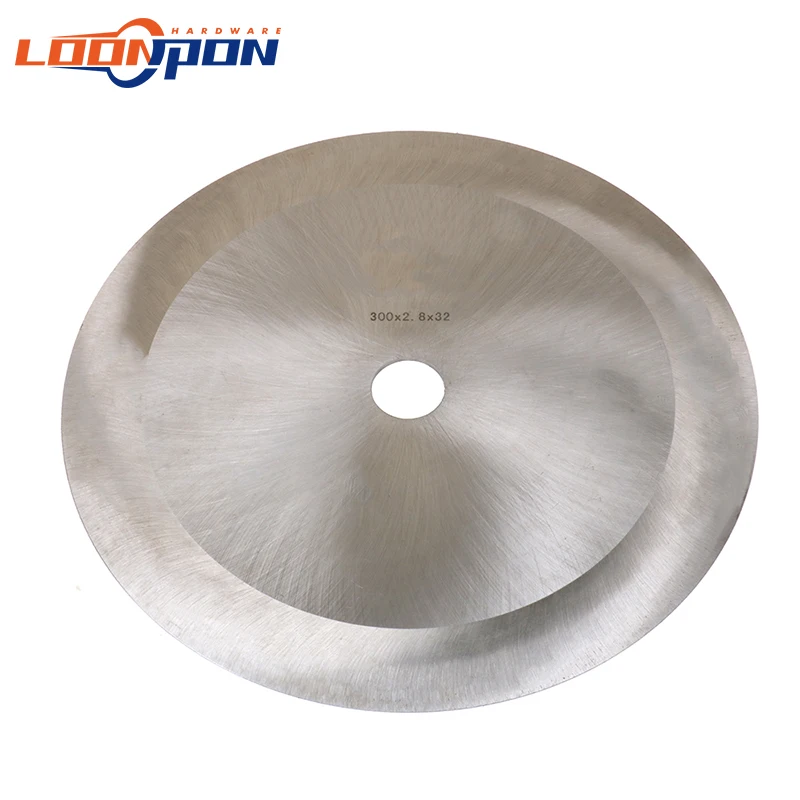 Loonpon 250/300mm Cutting Disc Circular Saw Blade Paper roll Cutter Knife for Cutting Film Paper Cloth 1Pc