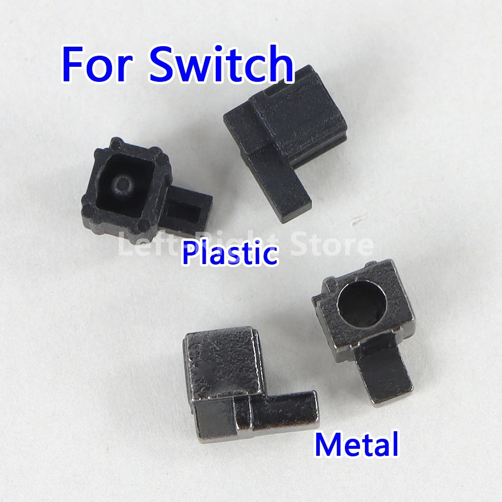 Plástico Metal Lock Buckle Trava Bracket para Nintendo Switch, Loose Repair Tool Parts para NS JoyCon Controller, 10 conjuntos