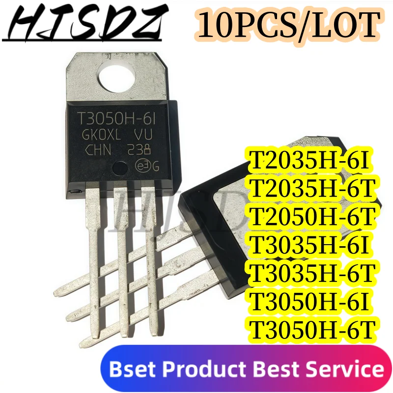 【10PCS/LOT】 T2035H-6I TO-220 T2035H, T2035H-6, T2035H-6T, T2050H-6T, T3035H-6I, T3035H-6T, T3050H-6I TO-220
