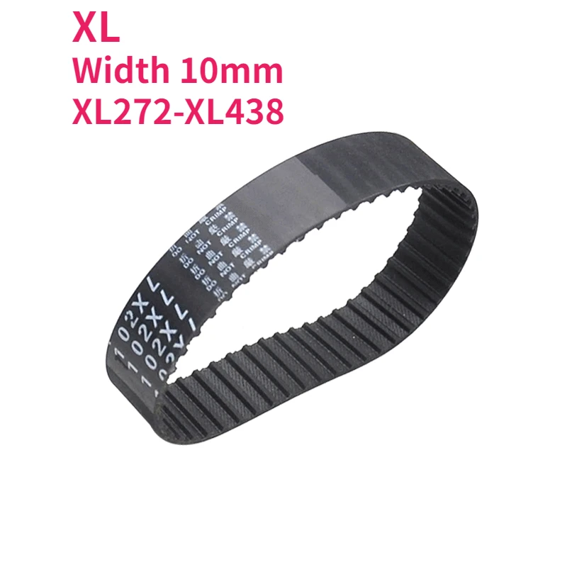 XL Synchronous Belt Closed Loop Rubber Timing Belt Pitch 5.08mm Width 10mm XL272 274 276 278 280 282 286 290 298 300 304-XL438