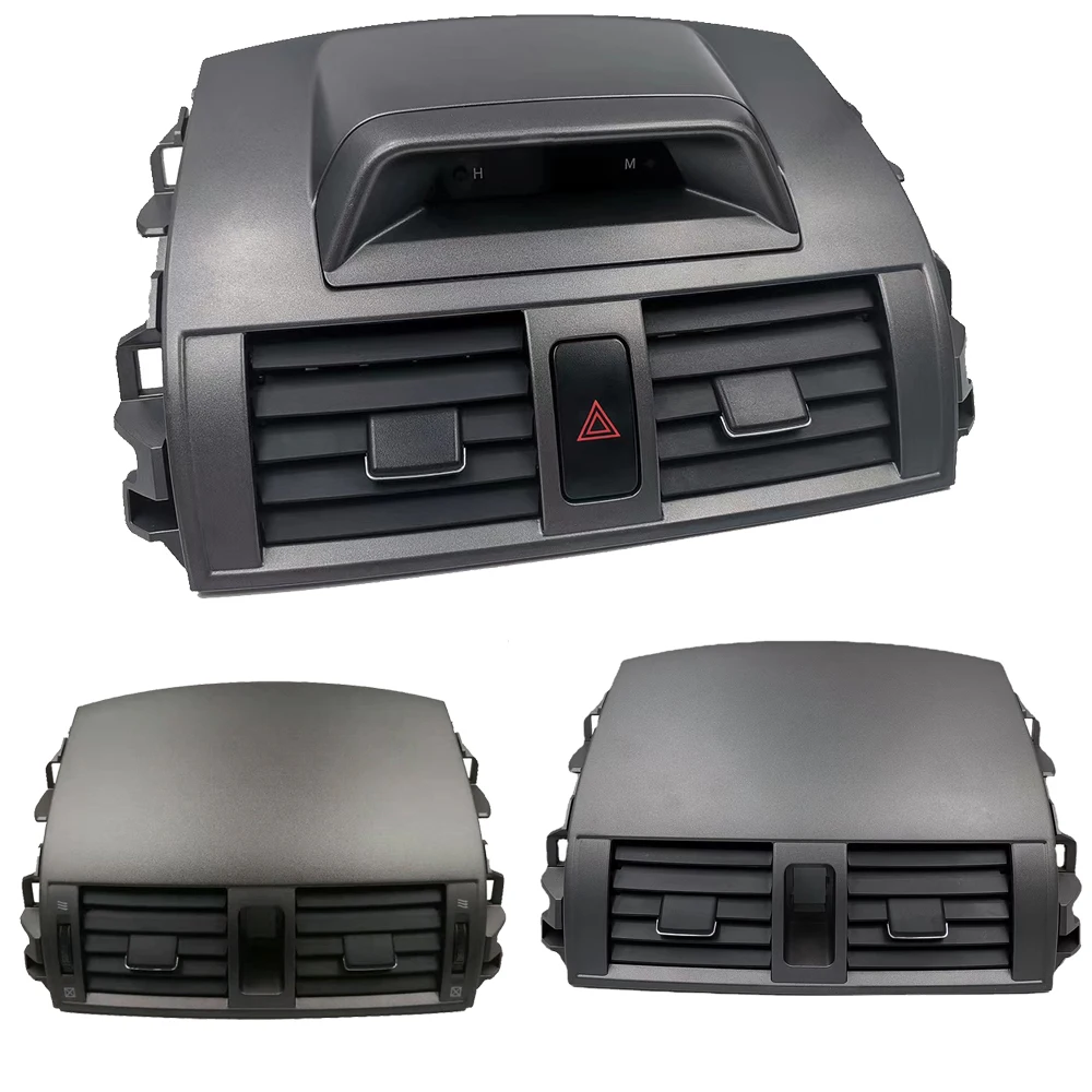 RSNAVI A/C Air Vent Outlet แผงเครื่องปรับอากาศ Outlet แผงสําหรับ Toyota Corolla Altis 2007-2013 Android GPS กรอบ