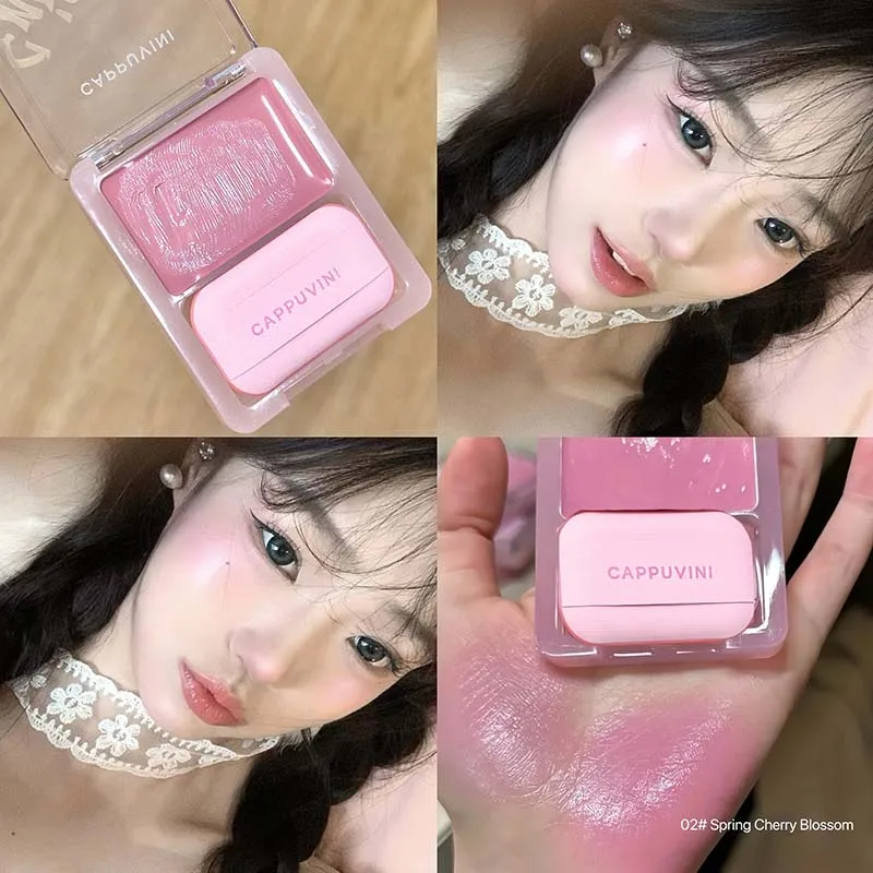 Soft creamy texture, blend effortlessly on cheeks to create natural rosy glow and fresh lively complexion.