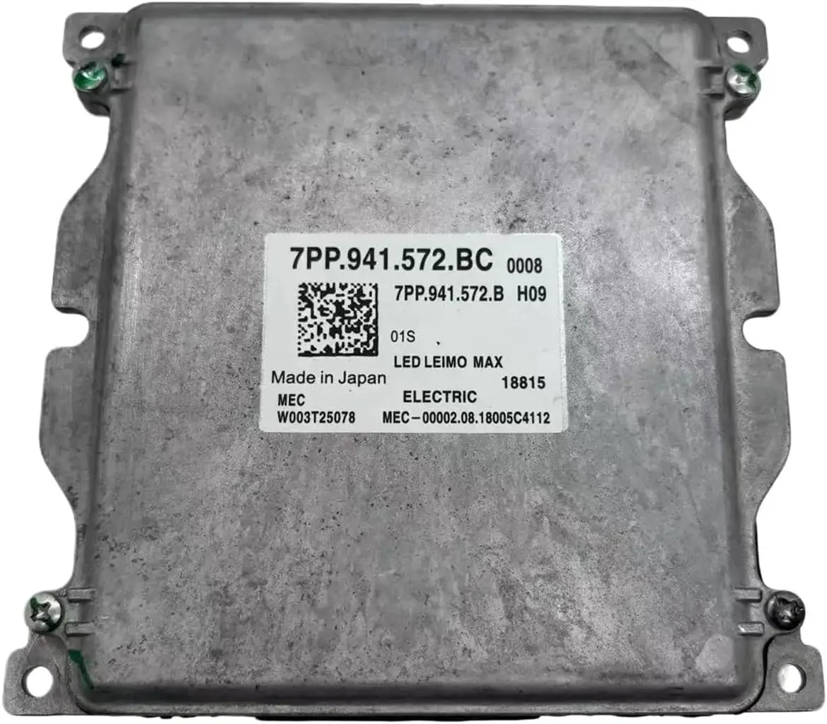 7PP941572BC dismantling Parts are Suitable Compatible with Porsche Cayenne Maca Headlight Module Computer Version use