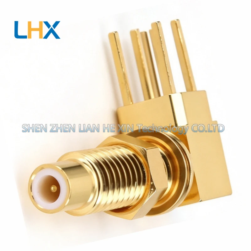 SSMC-JYWHD5 SSMC 90° right-angle connection fitting for wall-mounted connection DC-6GHz in stock