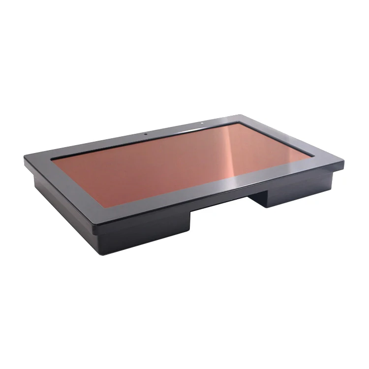 

24" Anti-Reflection LCD Display Wall Mount Ip66 Waterproof Industrial Capacitive Touch Monitor Built in Sensor and Camera