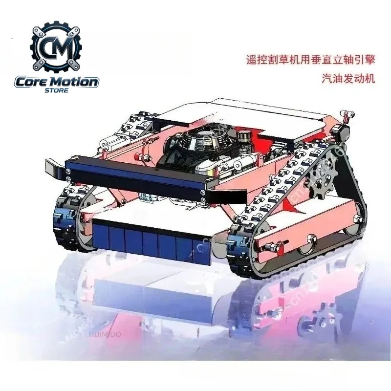 1P70/75F Vertical Shaft Engine 196cc 224cc for Remote Control Lawn Mower and Outdoor Power Equipment Replacement Parts