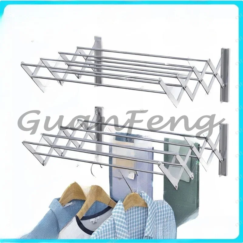 Multifunctional drying rack, simple foldable balcony drying rack