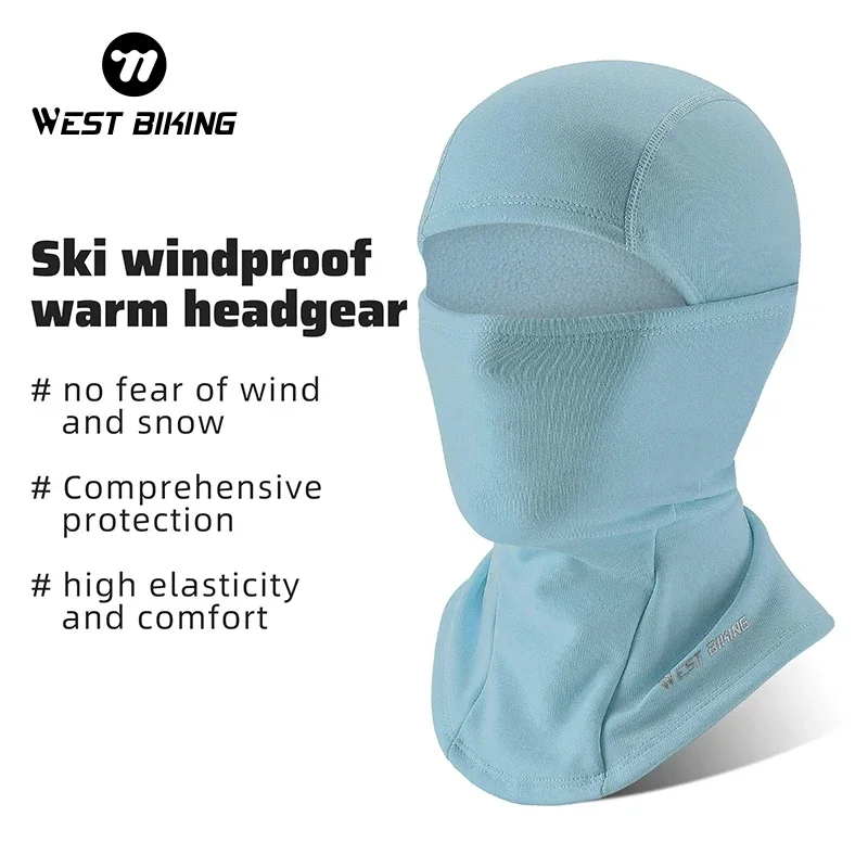 רכיבה מערב רכיבה על אופניים בחורף מול מול רוח מסכה פנים חמה ספורט טיולים רגליים