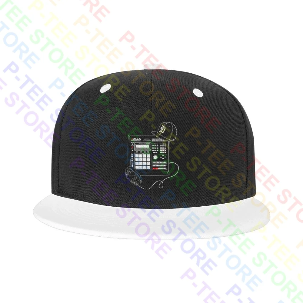 J Dilla Merch Drum Machine Beat Akai Mpc Hip Hop Rap Snapback Cap Colorful Baseball Caps Hat Unisex