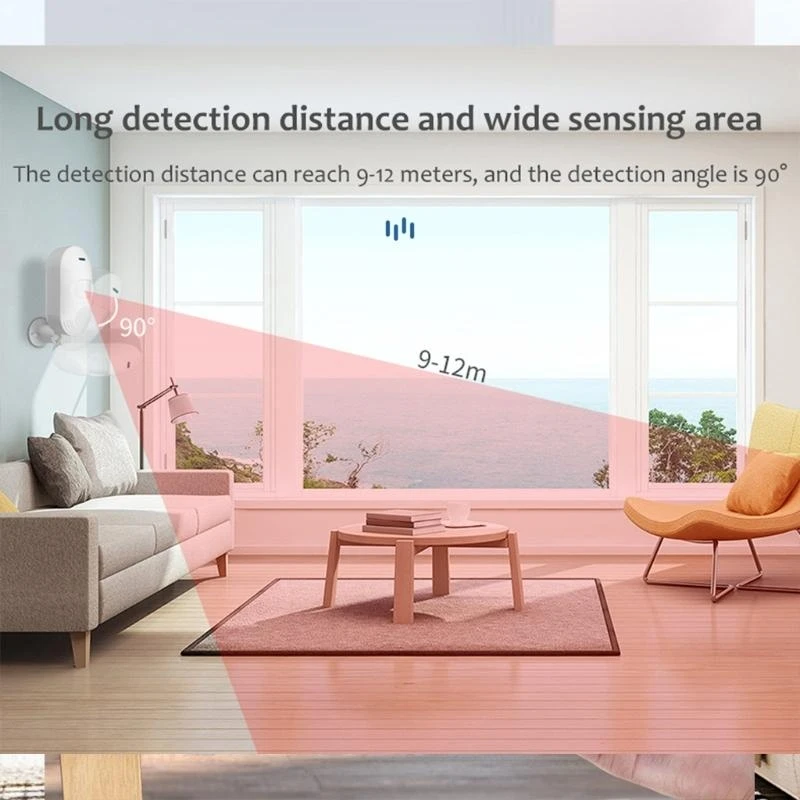Tuya for Smart WiFi 赤外線検出器 モーションセンサーアラーム Tuyasmart APP に適合